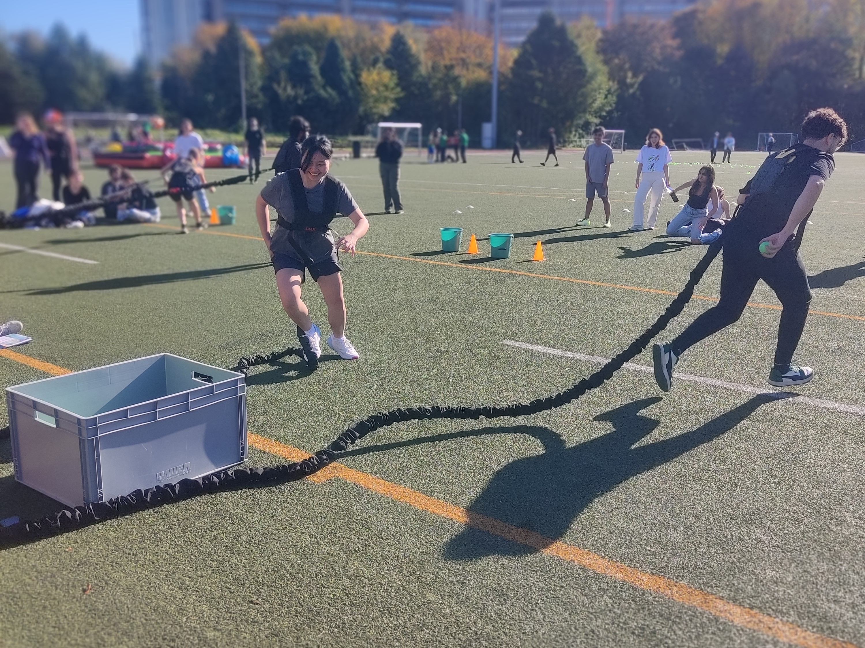 elastic run teambuilding challenge