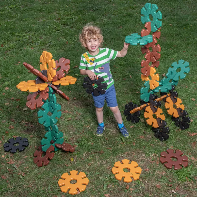 Bouwset polydron en octoplay