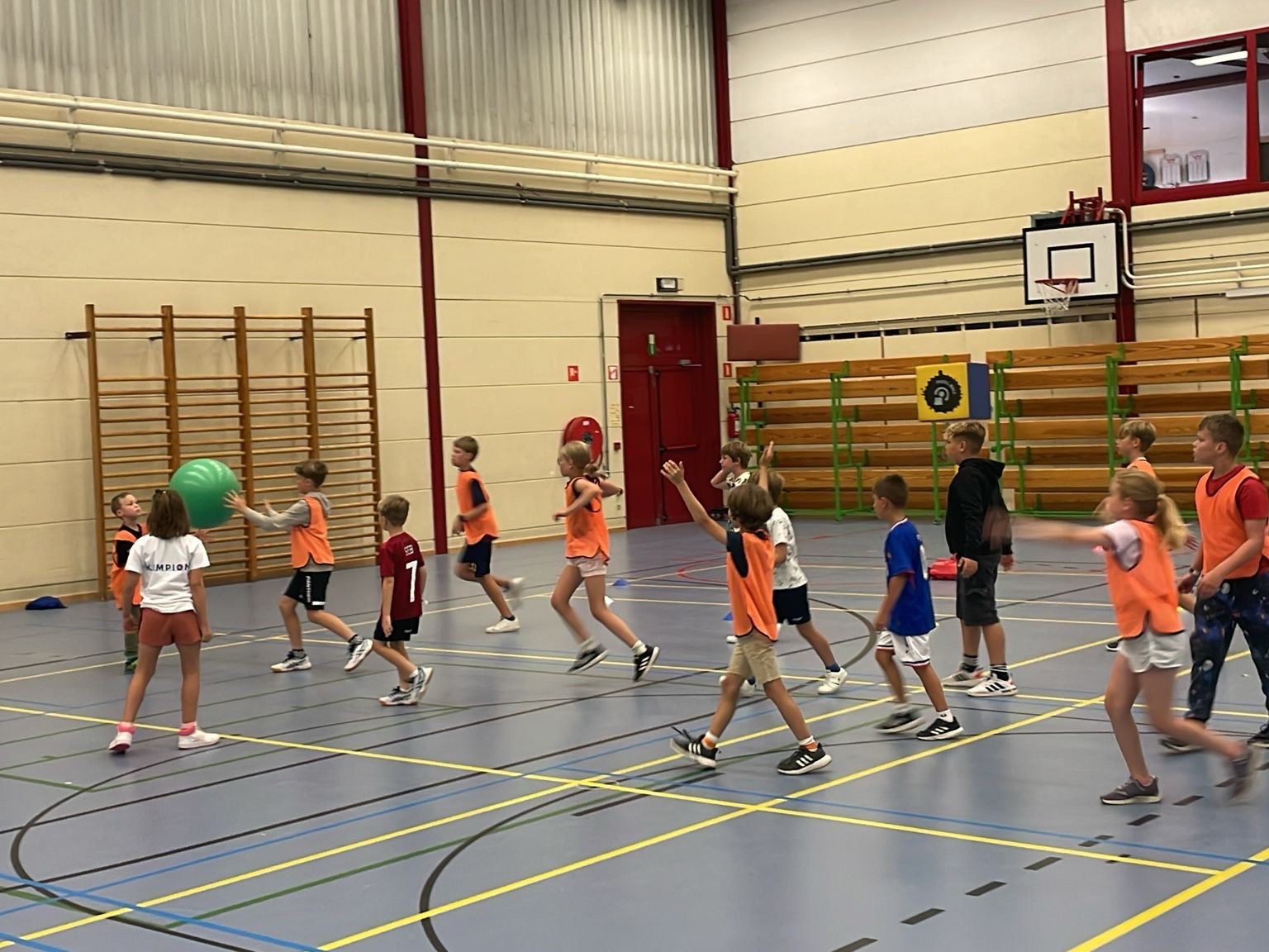 Poull ball sportdagen