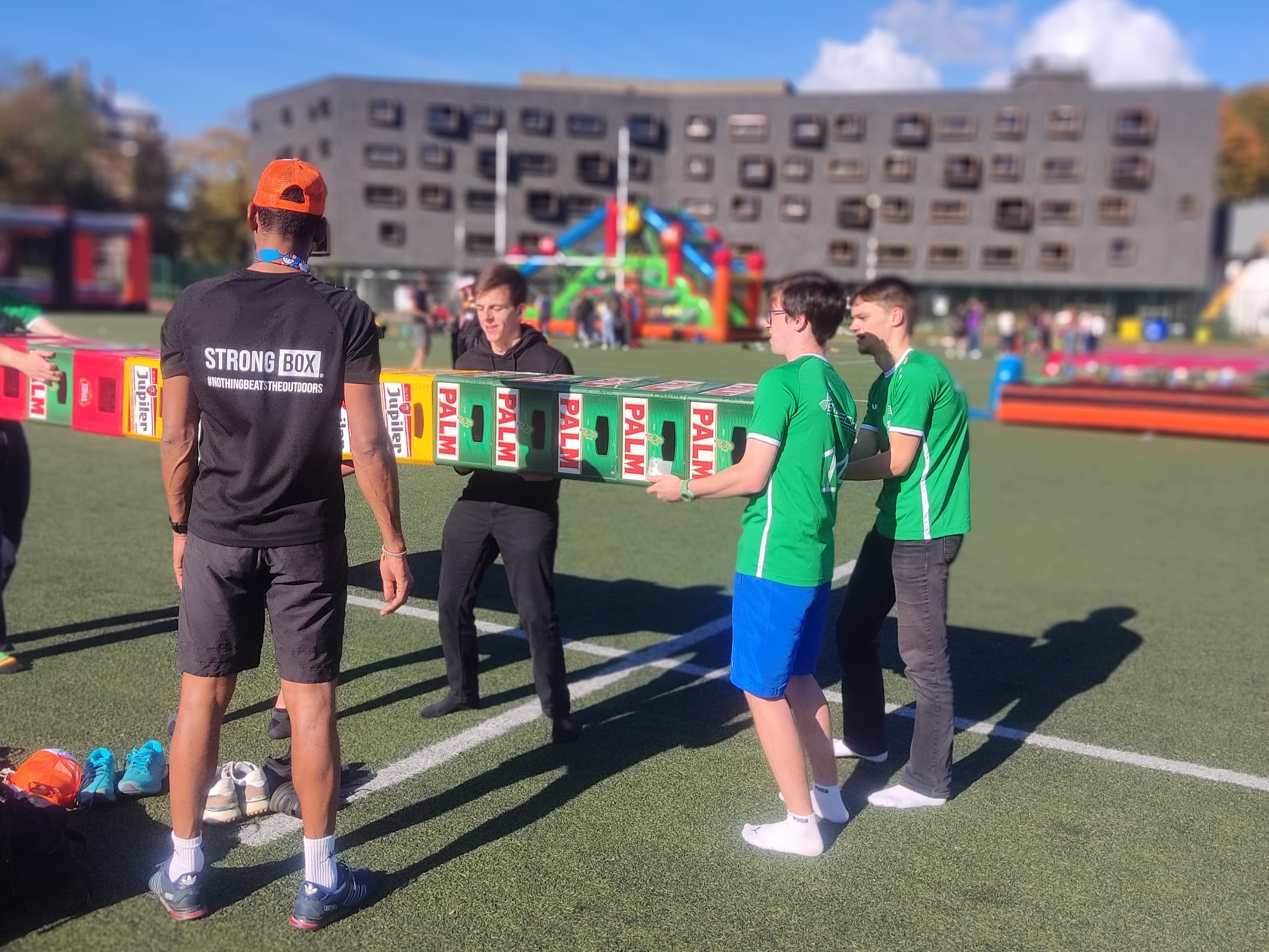 Bakken stapelen teambuilding challenge