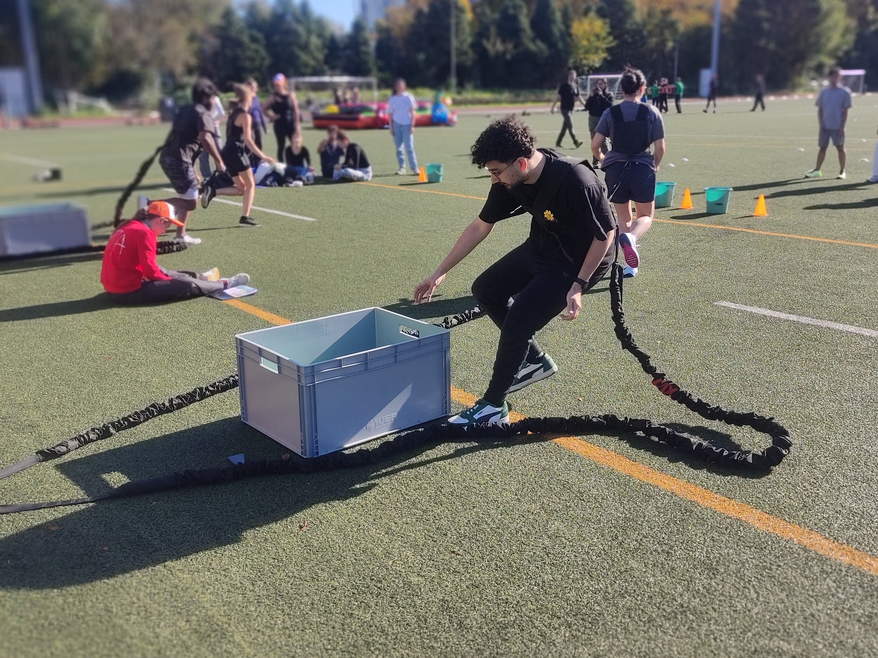 elastic run teambuilding challenge