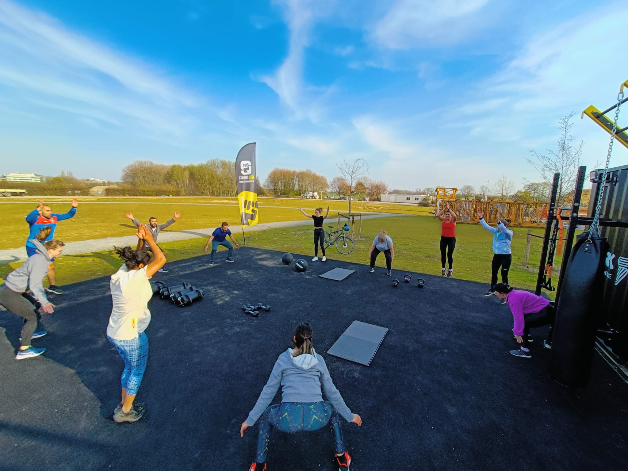 container gym middelbaar