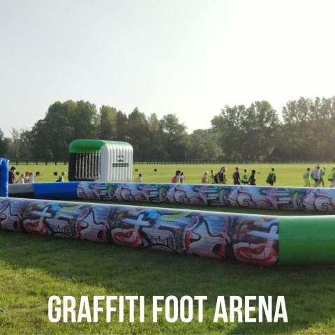 Graffiti foot arena